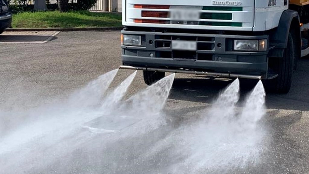 Comunicazione servizio della sanificazione delle strade