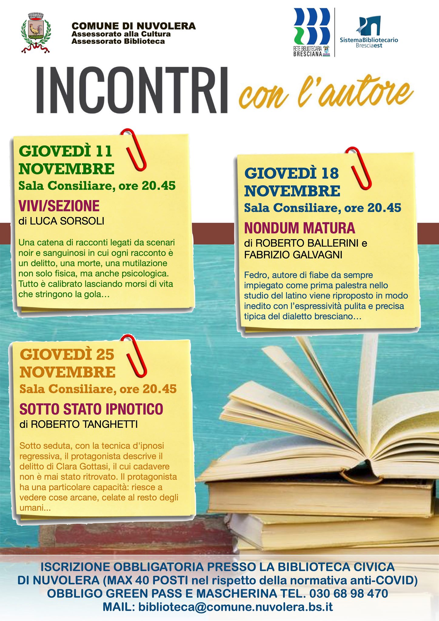 INCONTRI CON L\'AUTORE...