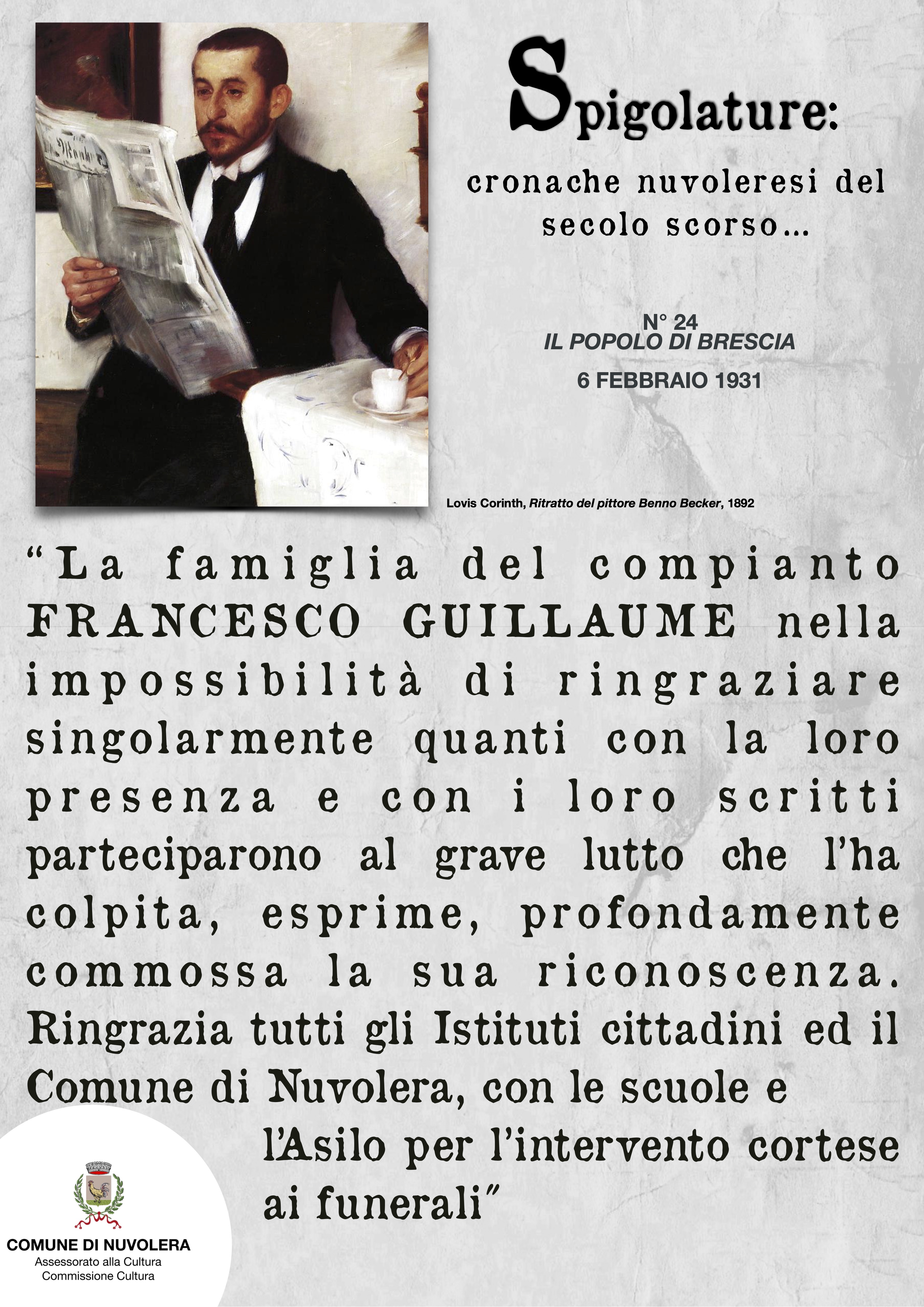 SPIGOLATURA N. 24